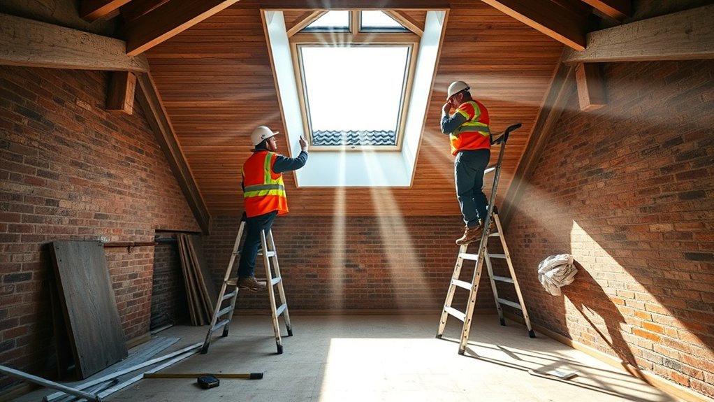 Skylight Installation The Camp